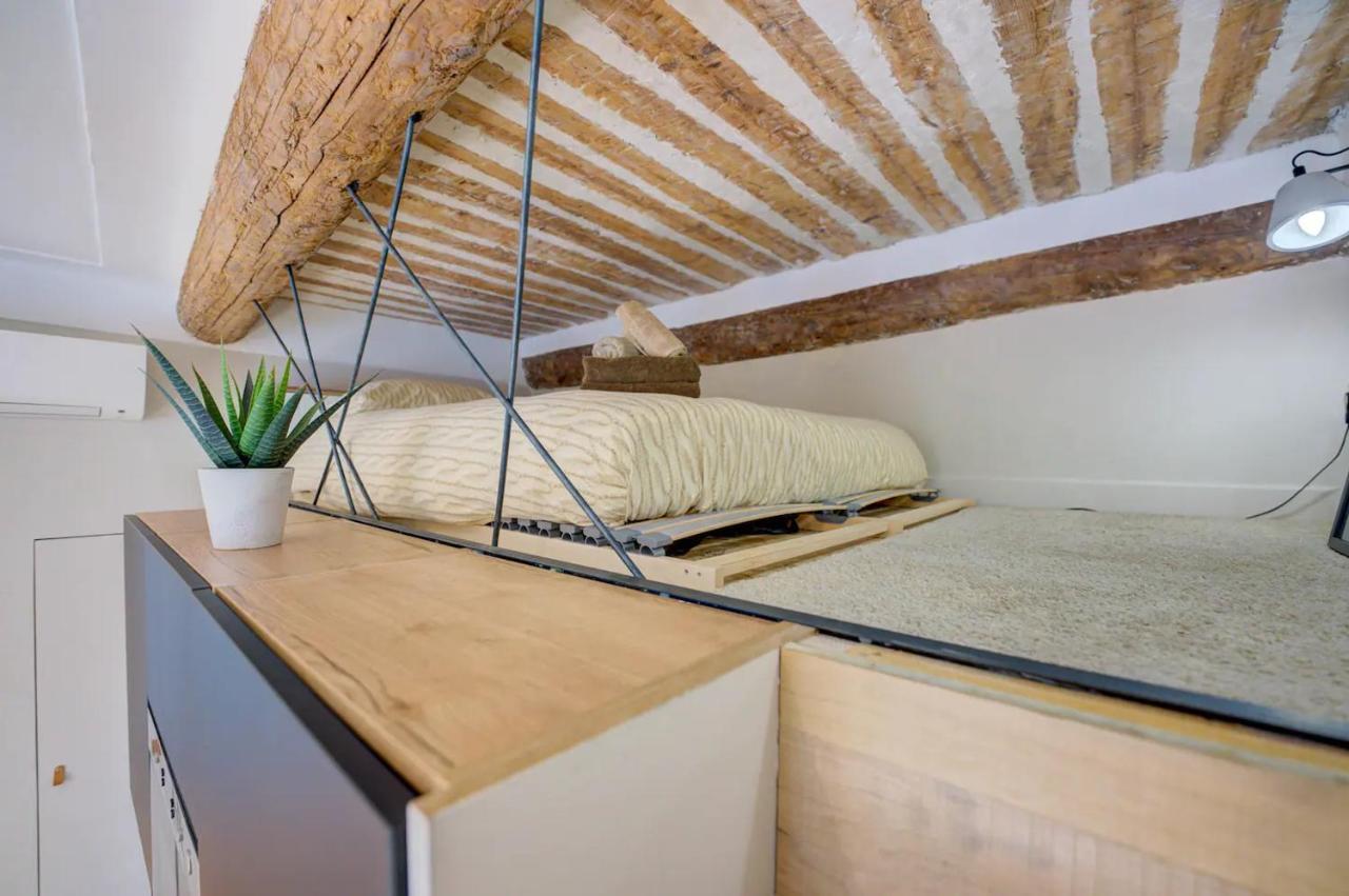 Duplex Studio Apt Mezzanine Near Shops & Cafes Antibes Exterior foto